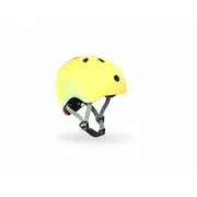 Casca De Protectie Pentru Copii, Sistem De Reglare Magnetic Cu Led, Xxs-s, 45-51 Cm, 1 An+, Lemon, Scoot  Ride Pjb96390