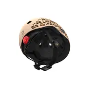 Casca De Protectie Pentru Copii, Sistem De Reglare Magnetic Cu Led, Xxs-s, 45-51 Cm, 1 An+, Leopard, Scoot  Ride Pjb96561