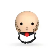 Casca De Protectie Pentru Copii, Sistem De Reglare Magnetic Cu Led, Xxs-s, 45-51 Cm, 1 An+, Leopard, Scoot  Ride Pjb96561