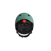 Casca De Protectie Pentru Copii Cu Finisaj Mat, Sistem De Reglare Magnetic, Include Lumina De Siguranta Led Si Captuseala Moale Din Fleece Pentru Protectie Suplimentara, S-m, 51-55 Cm, 3 Ani+, Forest, Pjb96366