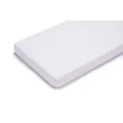 Cearsaf Din Bumbac Jersey Cu Elastic Pe Contur 120x60x15 Cm, Alb Pjbpjb_16