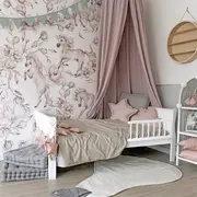 Pat Din Lemn Masiv Pentru Junior Noble Alb 160 A  80 Cm Pjbnoblealbjunior