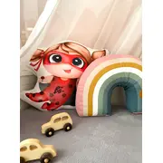 Perna Bebe Superhero Ladybug Girl Pjbc543