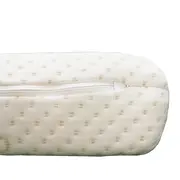 Perna Din Spuma T18, Antiregurgitare Pentru Bebelusi, Plan Inclinat, Husa Detasabila Silver, Efect Antimicrobian Superior, 60x36 Cm Pjbpjb_099