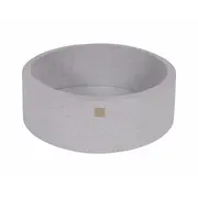Piscina Uscata Cu 200 De Bile (alb, Gri, Mint) Meowbaby  , 90x30 Cm, Gri Deschis Pjbmeo036