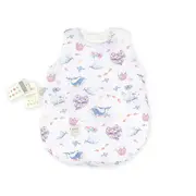 Sac De Dormit Nature Bamboo By Amy Din Bambus Cu Umplutura Antialergica Babysoft   + Cadou Rucsacel Cer 62 Cm, 0-3 Luni Pjb82581