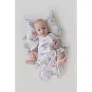 Sac De Dormit Nature Bamboo By Amy Din Bambus Cu Umplutura Antialergica Babysoft   + Cadou Rucsacel Cer 62 Cm, 0-3 Luni Pjb82581