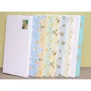 Saltea Pliabila Din Spuma, Cu Husa Detasabila Din Bumbac Imprimat Si Geanta De Transport 120 X 60 X 6 Cm Pjbpjb_15