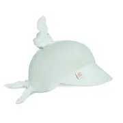 Sepcuta De Soare 6 Luni - 6 Ani Reglabila Din Bumbac Muselina Cu Cozoroc Pentru Protectie, Mint Pjbc-5771