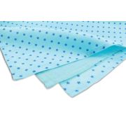 Pachet 3 lavete din bumbac muselina 70X70 cm bleu GRUENSPECHT 167-V2