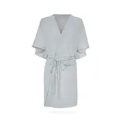 Halat   Kimono Pentru Gravide Si Mamici, Vascoza Si In, Marime Universala, Gri Puf Pjb487944