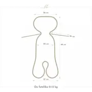 Insertie Antitranspiratie 3d Pentru Scaun Auto 0-13 Kg, Lemon ,   Babysteps Pjbc253