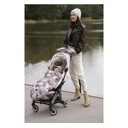 Manusi Calduroase Pentru Carucior Universal, Buzunar Special Pentru Acces Rapid La Telefon, Pentru Vremea Rece, Impermeabile, Inchidere Prin Capse, Sepia Rose Pjb80605204