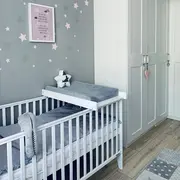 Masa De Infasat Din Lemn, Atasabila La Patut Bebe 120x60 Si 140x70 Cm, Alb, 86 X 51 X 7 Cm, Inclus Saltea Din Spuma, Husa Detasabila Bumbac, Woodies, 40 X 70 Cm Pjbctc_alb+311180