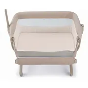 Patut Cu Leganare, Cullami, Co-sleeper 2 In 1, Cu Laterala Culisanta, Cu Setare Unghiulara, Cu Roti, Reglabil In 8 Pozitii Pe Inaltime, Gri Pjb49925168