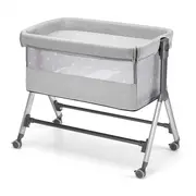 Patut Sempreconte, Co-sleeper 2 In 1, Cu Laterala Culisanta Si Roti ,   Gri (0,  9 Kg) Pjb49920118