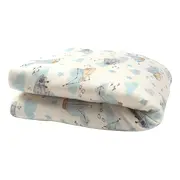 Pilota Pentru Copii Nature Bamboo By Amy Din Bambus Si Umplutura Hipoalergenica Babysoft, Nori Calatori, 70x65cm Pjb82779