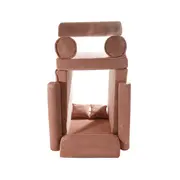 Playset Modular Canapea Premium Aesthetic Spuma ,   Roz Pudra Pjbsdpsc001