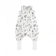 Sac De Dormit Cu Picioare, Bumbac Muselina 0.5 Tog, Natura, Xs 74 80, 6-12 Luni Pjb2441