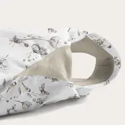 Sac De Dormit Cu Picioare, Bumbac Muselina 0.5 Tog, Natura, Xs 74 80, 6-12 Luni Pjb2441