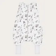 Sac De Dormit Cu Picioare, Bumbac Muselina 0.5 Tog, Natura, Xs 74 80, 6-12 Luni Pjb2441