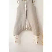 Sac De Dormit Cu Picioare, In Cu Umplutura 2-2.5 Tog, Tot Parcusul Anului, Bej, 74 80, 1-2 Ani Pjb4191131