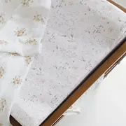 Saltea Din Spuma Pentru Masa De Infasat Din Lemn, Atasabila La Patut Bebe, 120x60 Si 140x70 Cm, Impermeabila Cu Margini De Protectie, 72x47 Cm Lunca By Woodies Pjbctc_mat_imp