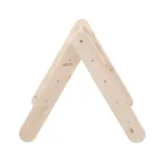 Scara Din Lemn Pentru Copii - Triunghi De Catarare Tip Pikler Montessori, Natural, Meowbaby Pjbwtd003