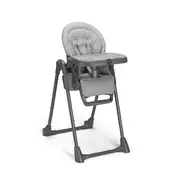 Scaun De Masa Multifunctional Pentru Bebelusi Si Copii, Cam   Pappananna Icon, Inaltime Ajustabila, Varsta 6-36 Luni, Pliabil, Centura De Siguranta In 5 Puncte, Depozitare, Grey Pjbs2250-c258