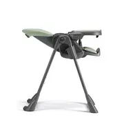 Scaun De Masa Multifunctional Pentru Bebelusi Si Copii, Cam   Pappananna Icon, Inaltime Ajustabila, Varsta 6-36 Luni, Pliabil, Centura De Siguranta In 5 Puncte, Depozitare, Grey Pjbs2250-c258