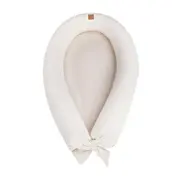 Suport De Dormit Babynest 2in1 Bara Protectie Patut Premium In Alb By Babysteps, 95x53 Cm Pjb489658