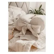 Suport De Dormit Babynest 2in1 Bara Protectie Patut Premium In Bej Inchis By Babysteps, 95x53 Cm Pjb489825