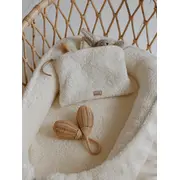 Suport De Dormit Babynest Premium Din Tesatura Bucle Crem, Teddy By Babyly, 80x50 Cm Pjb4190141