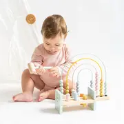 Abac Din Lemn Sub Forma De Curcubeu, Saro Baby Pjb3340