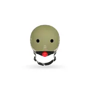 Casca De Protectie Pentru Copii, Sistem De Reglare Magnetic Cu Led, Xxs-s, 45-51 Cm, 1 An+, Olive, Scoot  Ride Pjb007