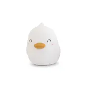 Lampa De Veghe Din Silicon Premium, Diverse Lumini, Usb Tip C, Led, Bright Duck, White Pjb37501