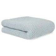 Paturica Din Bumbac Organic 70x90 Cm Azul Pjb3402-034