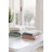 Paturica Din Bumbac Organic 70x90 Cm Azul Pjb3402-034