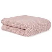 Paturica Din Bumbac Organic 70x90 Cm Rose Pjb3402-037