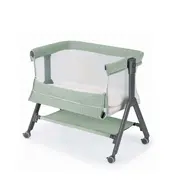 Patut, Sempreconte Air, Co-sleeper 2 In 1, Cu Laterala Culisanta, Cu Setare Unghiulara, Cu Roti, Geanta Voiaj, Reglabil In 8 Pozitii Pe Inaltime, Mint Pjbart920-t170