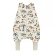 Sac De Dormit Cu Picioare, Bumbac 1 Tog,  World Of Dinosaurs, Marimea S, 86 92 98, 12-36 Luni - Babysteps Pjb8427