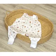 Sac De Dormit Cu Picioare, Bumbac De Vara, 1 Tog, Comori Din Natura, S, 6-24 Luni Pjb85210