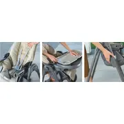 Scaun De Masa Multifunctional Pentru Bebelusi Si Copii, Cam   Pappananna Icon Air, Material Mesh Respirant 3d, Inaltime Ajustabila, Varsta 6 Luni-15 Kg, Pliabil, Centura De Siguranta In 5 Puncte, Depoz Pjbs2250-c268