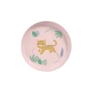 Set Complet De Masa, 5 Piese, Cu Ventuza, , &oelig;jungle Cheetahs,   Rose Pjb50642