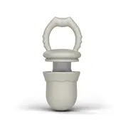 Suzeta Cu Alimentator Pentru Diversificarea Alimentatiei, Din Silicon, Fara Bpa, Bps, Pvc Si Ftalati, Cream Pjbsuz_c