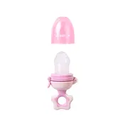 Suzeta Pentru Alimentare Cu Fructe Si Legume, Diversificare Bebelusi,    Aliment-up,   Rose Pjb25506