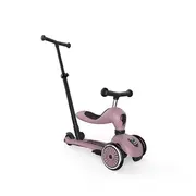 Trotineta Copii 3in1 Premium Scoot  Ride Highwaykick 1 Push And Go Wildberry, Cu Sezut Si Maner Pentru Parinte, Sistem Anti-rasturnare, 1,  5 Ani (max. 50 Kg) Pjb69