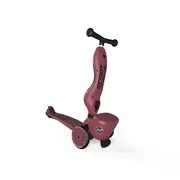 Trotineta Copii Cu Sezut, Suport Jucarie, Transformabila 2in1, Highwaykick 1 Lifestyle Wildcat, 1-5 Ani, Pana La 50 Kg, Scoot  Ride Pjb00075