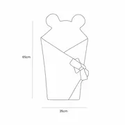 Baby Swaddle For Sleeping And Wrapping Pentru Nou-nascuti Meowbaby   Aesthetic Ecru ,   Confort Si Siguranta Din Primele Clipe Pjbmar86ie