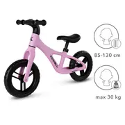 Bicicleta De Echilibru Fara Pedale Pentru Copii, Kidwell Jogo Pink, 2.8 Kg, Roti Eva 28 Cm, Reglabila, 85,  130 Cm, Max. 30 Kg Pjbrobijog04a0